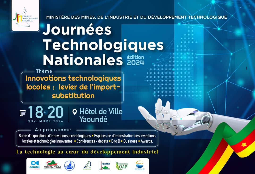 ngcodex's tweet image. 📢 *Join Us for the 9th Edition of the National Technology Days (JTN)!*🌟

🗓 *Date:* November 18-20, 2024
📍 *Location:* Hôtel de Ville, Yaoundé
🎯 *Theme:* Local Technological Innovations: A Lever for Import Substitution 

#microsoft365 #Microsoft
