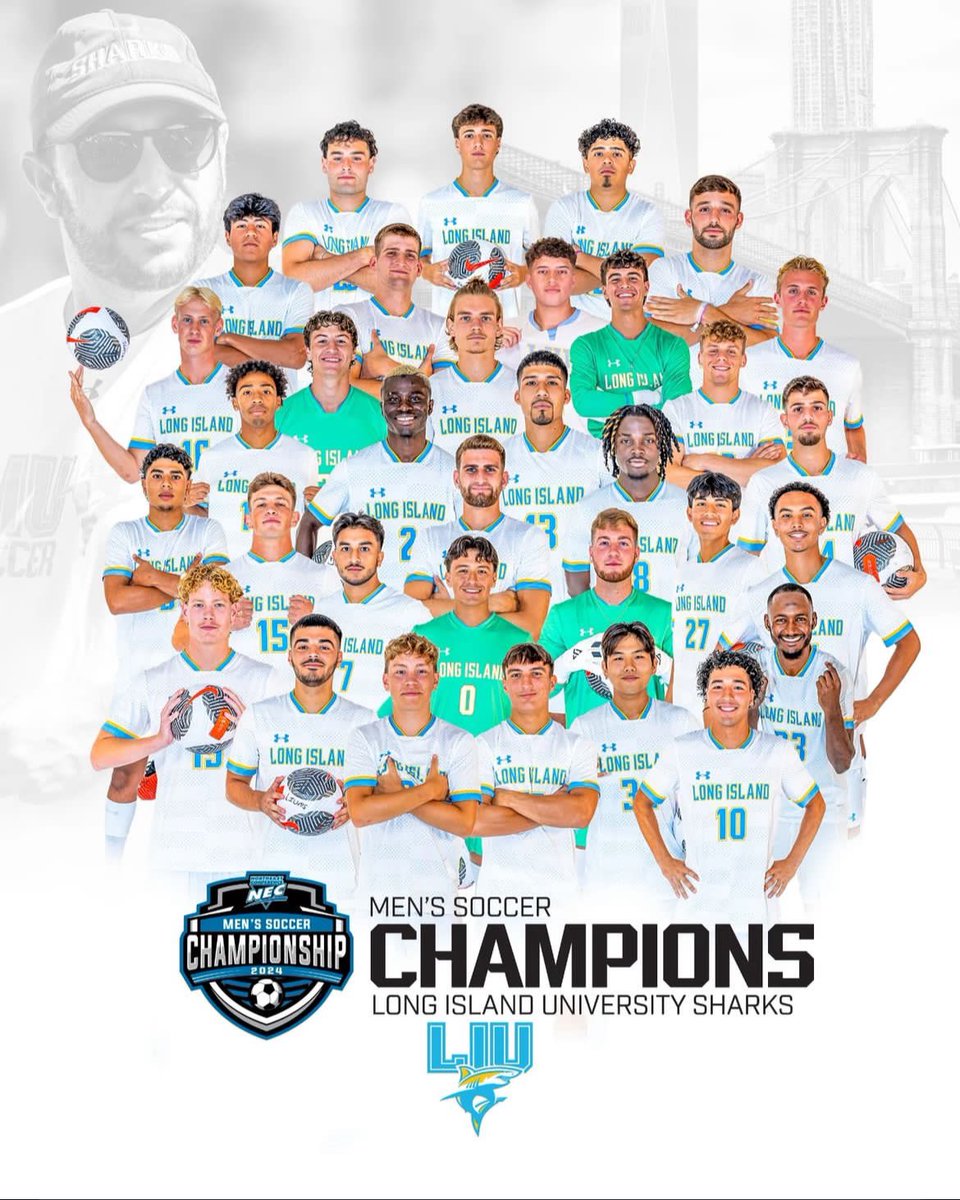 Another one, NEC Champs 2024 🏆

Sharks go back to back 🦈