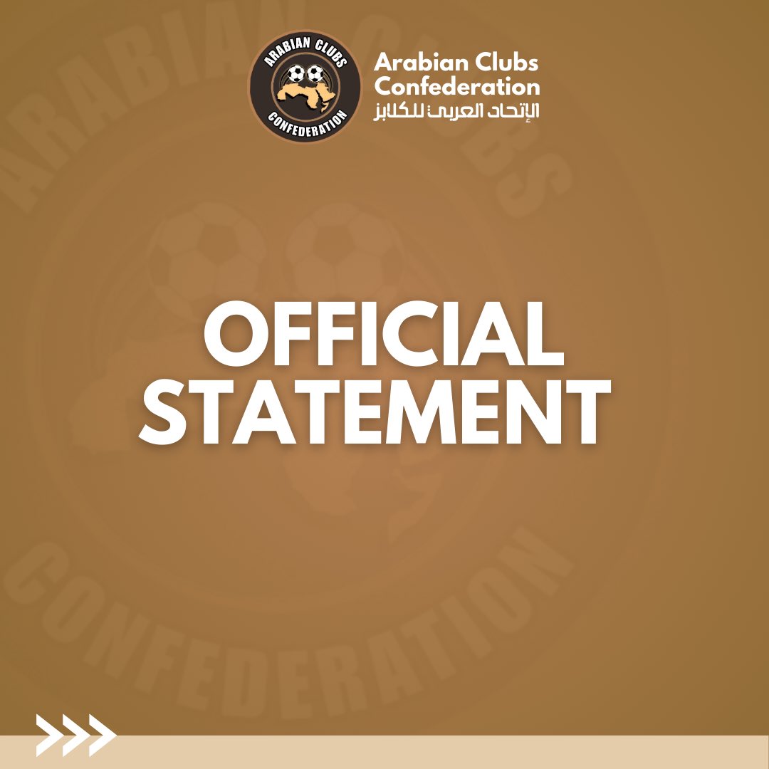 CPG Arabian Clubs Confederation tweet media