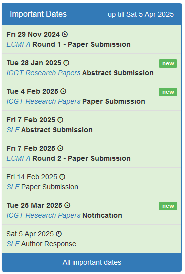 ECMFA 2025 tweet media