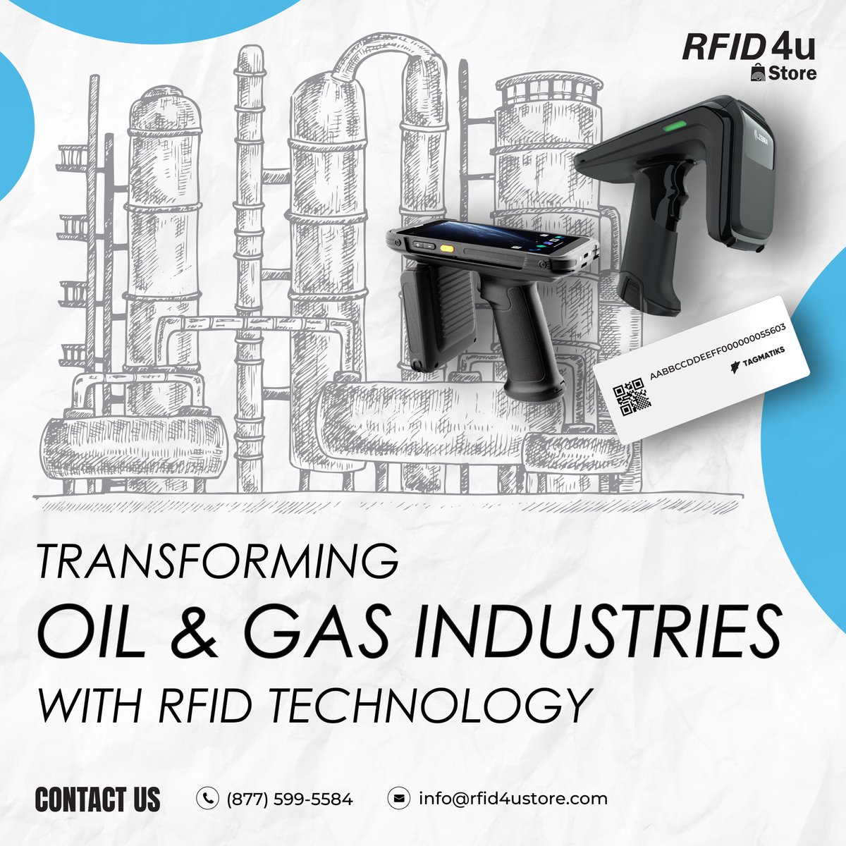 RFID is a game-changer for oil and gas, delivering data-driven insights that improve productivity, profitability, and safety. Learn how this transformative technology can optimize your operations.

rfid4u.com/rfid-solutions…

#RFID #RFIDTechnology #OilAndGas #DigitalTransformation
