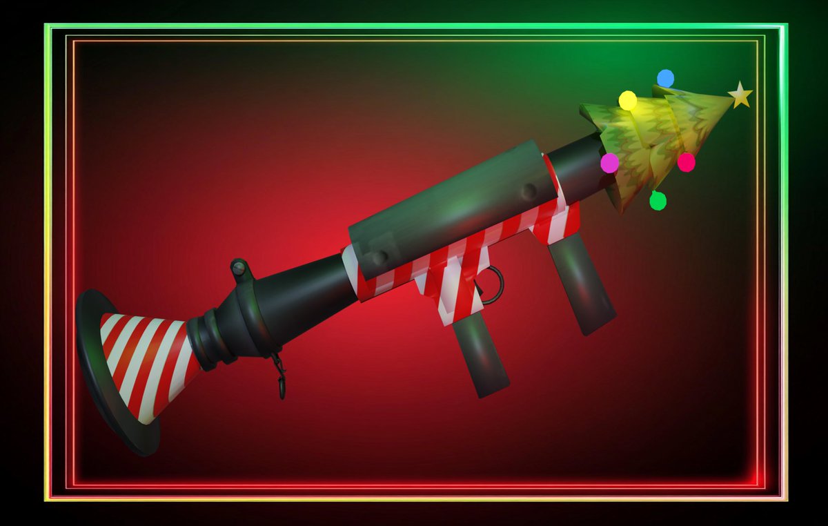 WitnessGames's tweet photo. New #ROBLOX #RobloxUGC  Christmas Tree 🎄Rocket Launcher. 
GET IT HERE ⏩⏩⏩https://t.co/aA6rdTOSB9 https://t.co/WIJ53dhJP8