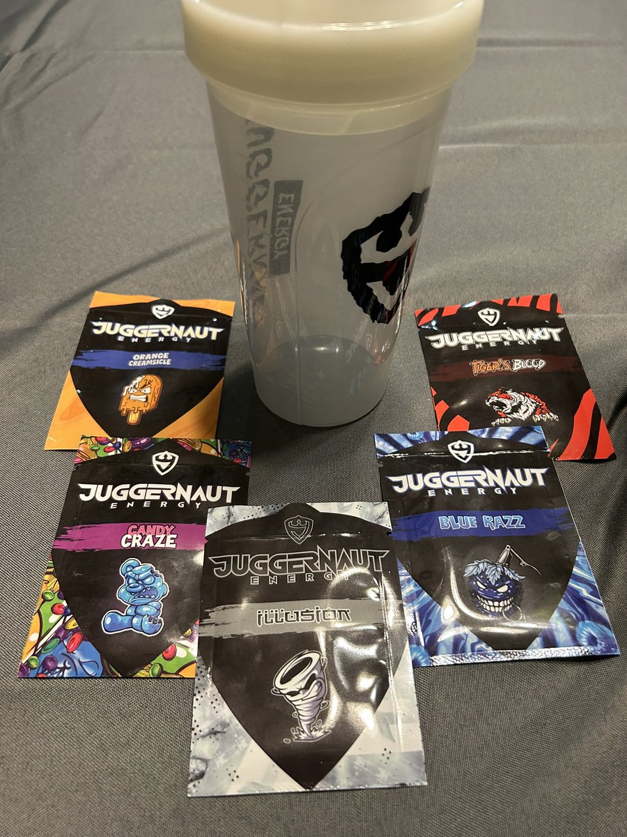 <a href="/Juggernaut/">Juggernaut Energy</a> w package 

I can’t wait to try more flavors 

Use CODE: FAITHY