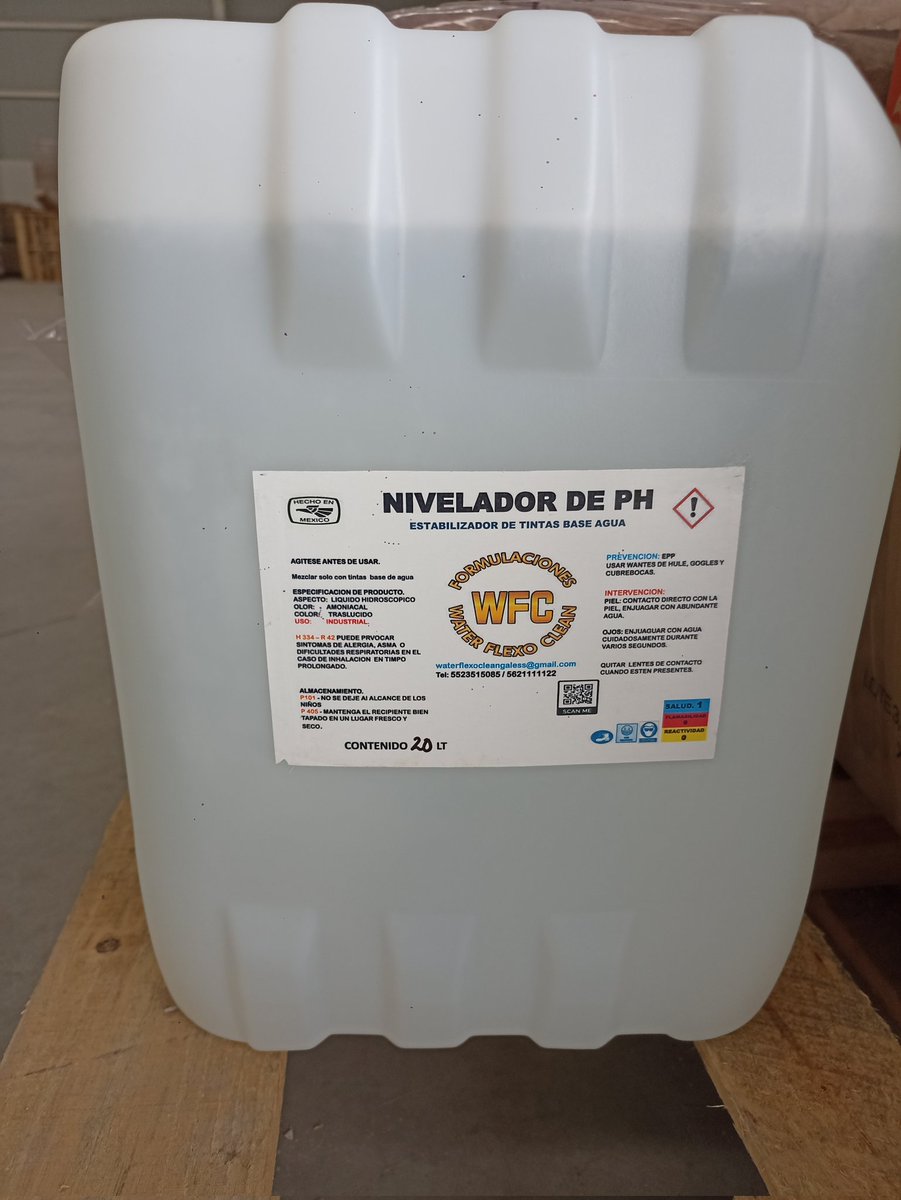 Fórmula para solventar tintas base agua.
Obtén una excelente  printabilidad de las tintas en prensa  ocupando este aditivo , ya que mantendrá el nivel de ph adecuado en las tintas durante toda la corrida de producción.
Ventas 5523515085.
waterflexocleangaless@gmail.com