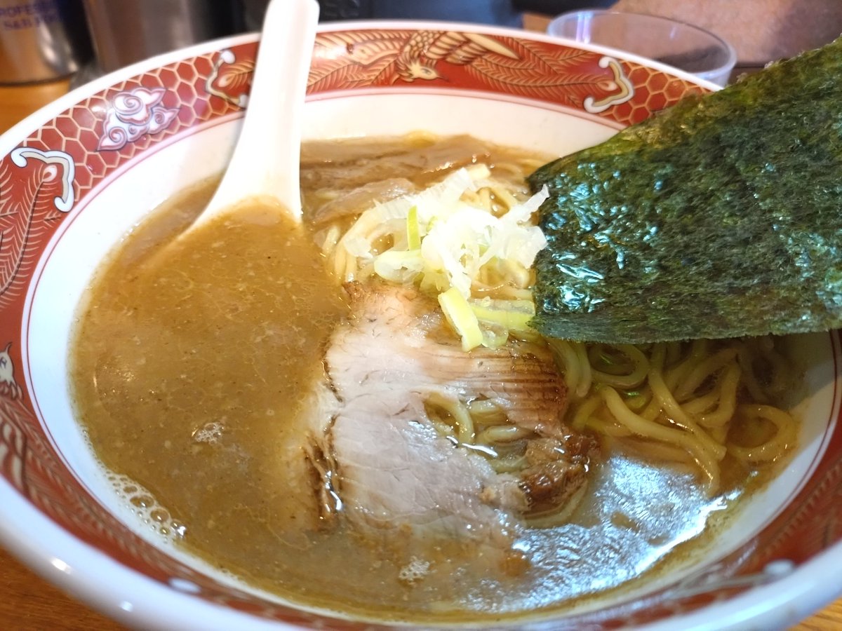 hetareter_GE8's tweet photo. 名古屋市西区のラーメン屋『臺大（だいだい）』にて、魚香麺✨

10年振りに食べたけど、美味しかった😋

スープはコクがありながらもさっぱりしてて、つい飲み干してしまう💦 https://t.co/3dza6x5Cos