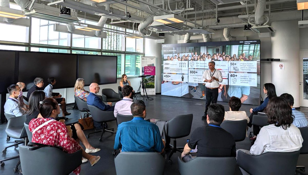 SEC_ETH's tweet image. On 14 Nov, SEC hosted a session with Prof. Stanislas Dehaene & MOE’s Dr. Chew-Leng Poon. Key topics: integrating #ProductiveFailure, #ProblemSolving, & sensorimotor learning into Singapore’s education system. Excited to shape the future of education! #LearningSciences #EdTech