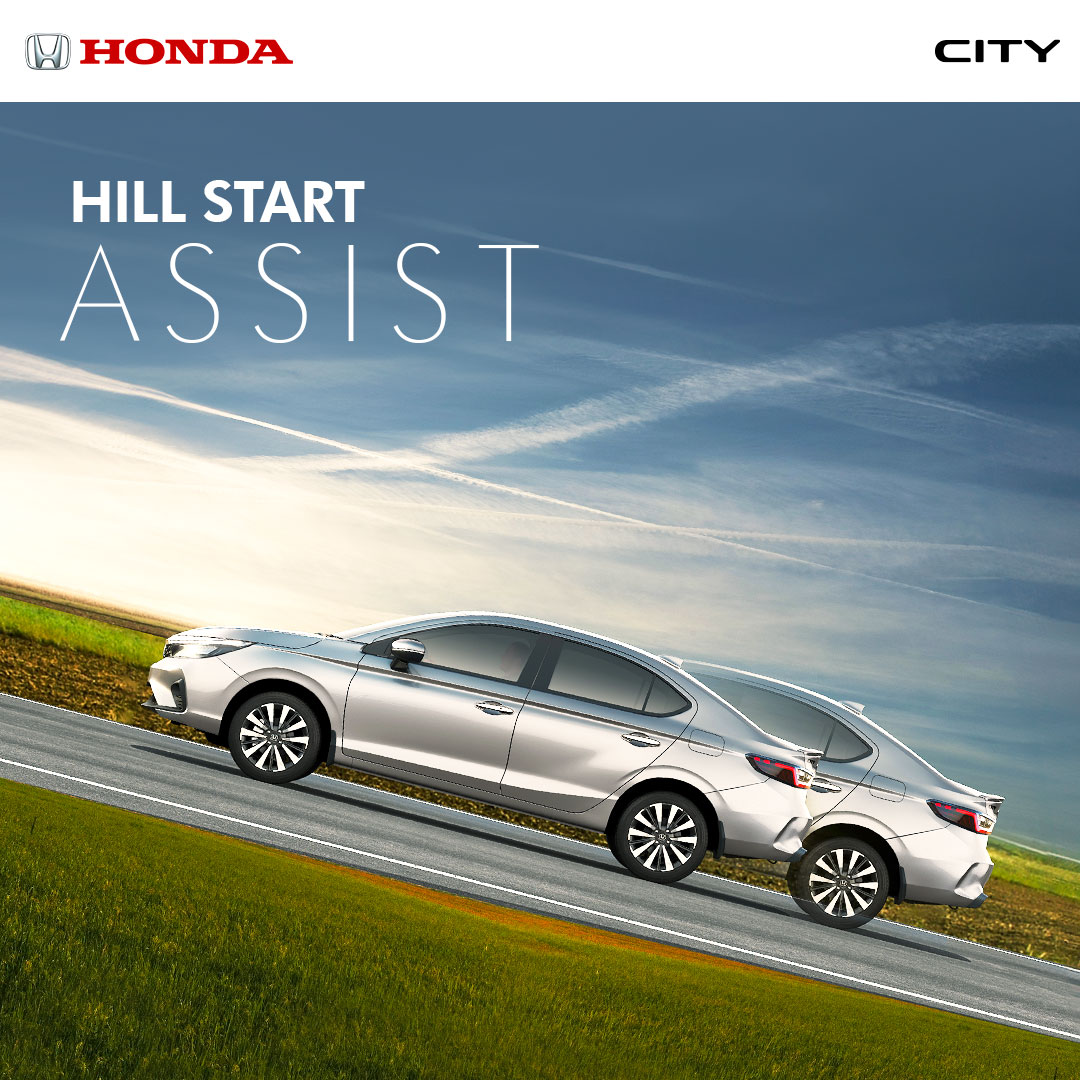 Uphill drives made easy When you stop on an inclined road and want to start moving again, the Hill Start Assist automatical...