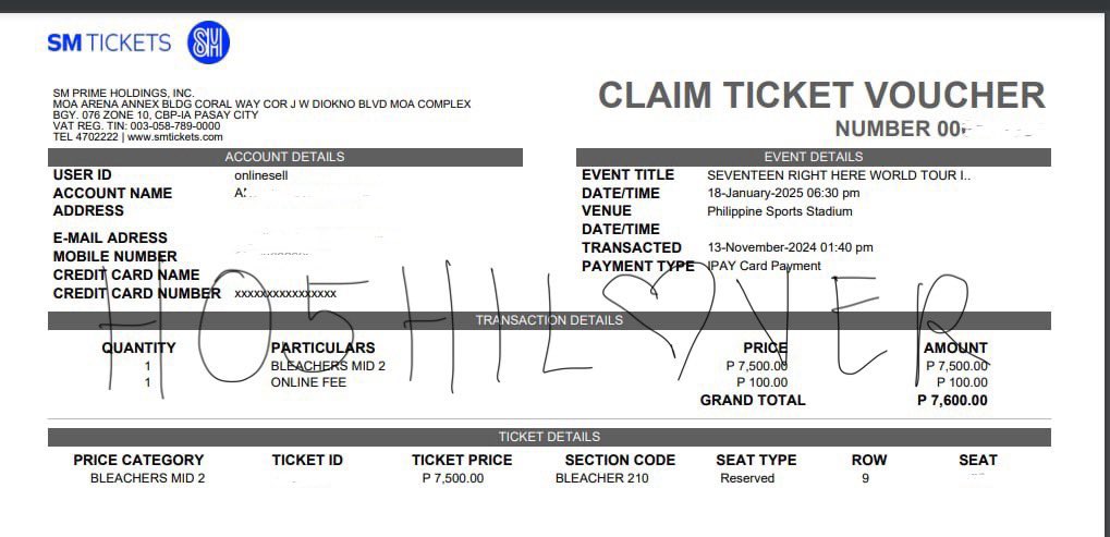 ho5hilover's tweet photo. wtt lft ph

HAVE: (1) DAY 1 Bleachers Mid 2 Section 210 Row 9 

WANT: DAY 2 Bleachers Mid 2 
section prio: Right side 210,211,212

meet up only! taguig area
dm lang po https://t.co/Y1lMF1aHN7