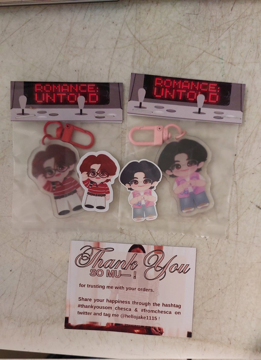 jakeypup_1115's tweet photo. Hii @hellojake1115 ! My jake arcanum kr and pink xo kr has arrived today, omgg so cutee as always hehe tenchuu so much!!🫶🩵 #thankyousom_chesca #fromchesca https://t.co/LXQZWO9jUj