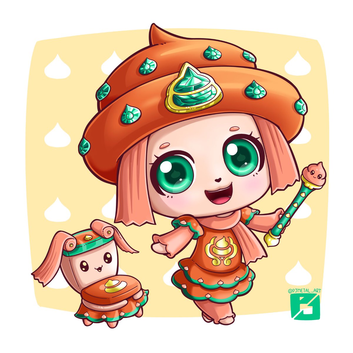 악취의 티니핑 응가핑. 스키조의 창작 티니핑 Pooping. #티니핑 #캐치티니핑 #응가핑 #창작물 #하츄핑 #똥 #화장실