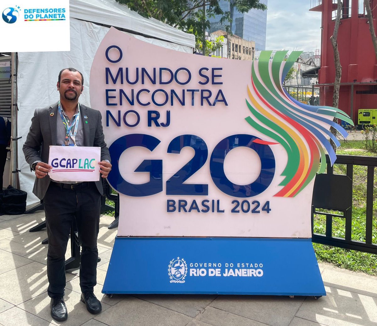 GCAP_LAC's tweet photo. En la Cumbre Social del #G20 se presentó la declaración final de la sociedad civil, fruto de un año de trabajo. Coalicion de #GcapLac “Defensores do Planeta”, participó en diálogos, destacando el trabajo del GCAP en la lucha contra la pobreza y la injusticia climática en #LAC https://t.co/eSUMgCvy2m