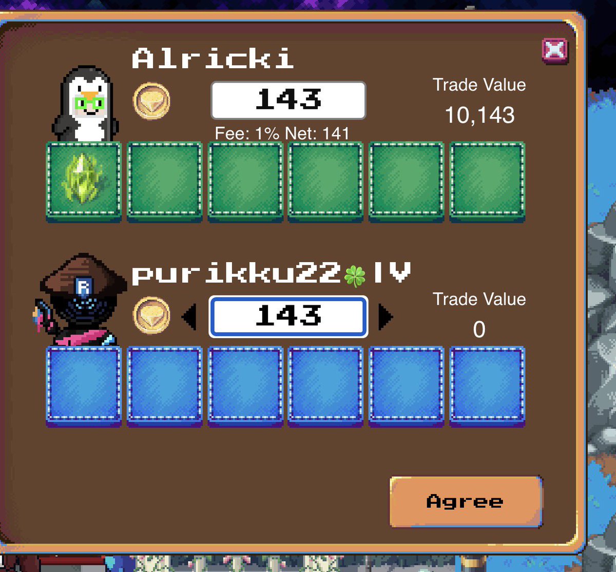 purikku22's tweet image. Good Morlunch! 😂
Its Monday! And let&apos;s start it positivity!

Thanks @AlrickChewy for this #PixelCreator shard ugc a(I won the mini color game for the creators @Jervinlara13 land )

@pixels_online