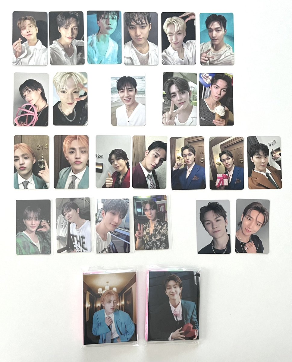 GAM3BO1_wonwoo_'s tweet image. SEVENTEEN SPELL THE FEEL weverse ユニバ タワレコ HMV TSUTAYA 特典 交換 トレカ セブチ 通常盤 carat盤

【譲】 1枚目

【求】 2,3枚目 ウォヌ

封入は同種優先、特典は基本NEW→YOU→BLUEの衣装順に求めています🙇🏻‍♀️
お気軽にお声掛け下さい🐈‍⬛