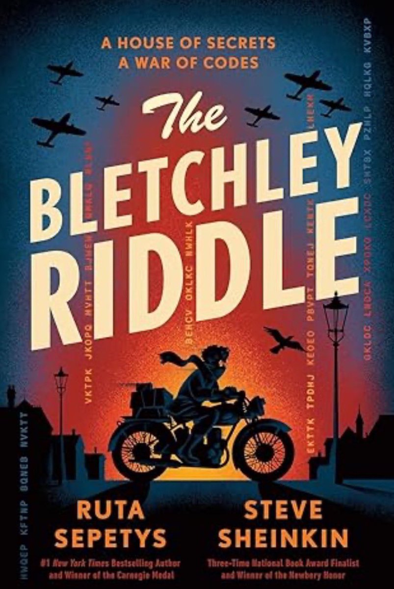 Mrs Hornick, NBCT (@mrshornick) on Twitter photo My #BookPosse team has been raving about <a href="/RutaSepetys/">Ruta Sepetys Updates</a> and <a href="/SteveSheinkin/">Steve Sheinkin</a> latest book. I listened on <a href="/audible_com/">Audible</a> and absolutely enjoyed it. Loved learning about the code breakers and other WWII secrets, SS will too! My #BookPosse team has been raving about <a href="/RutaSepetys/">Ruta Sepetys Updates</a> and <a href="/SteveSheinkin/">Steve Sheinkin</a> latest book. I listened on <a href="/audible_com/">Audible</a> and absolutely enjoyed it. Loved learning about the code breakers and other WWII secrets, SS will too!