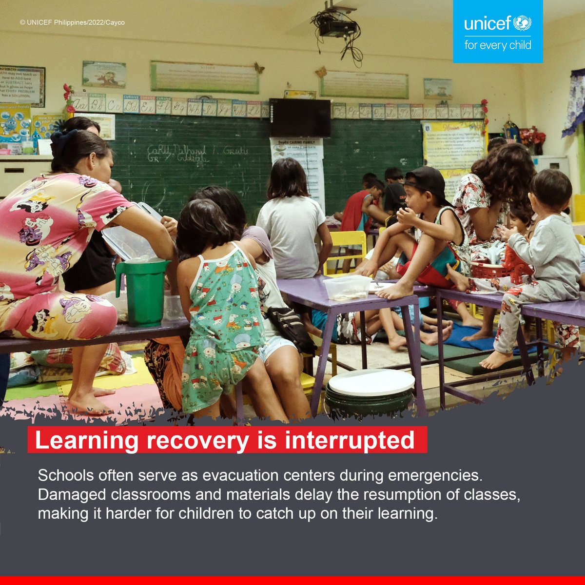 unicefphils's tweet photo. UNICEF is actively monitoring Typhoon #PepitoPH and the situation of families most affected by #KristinePH #LeonPH #MarcePH #NikaPH and #OfelPH which hit the Philippines within a span of days.

Donate now at https://t.co/8C05kGQYNx 

#ForEveryChild https://t.co/eBavKrSPM5