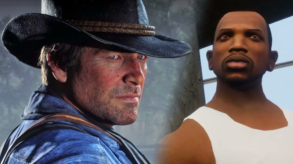 GAMER4EN's tweet photo. Red Dead Redemption 2 and GTA SA Remastered will leave PlayStation Plus tomorrow. #RDR2 #GTA https://t.co/n1n9JsbKp7