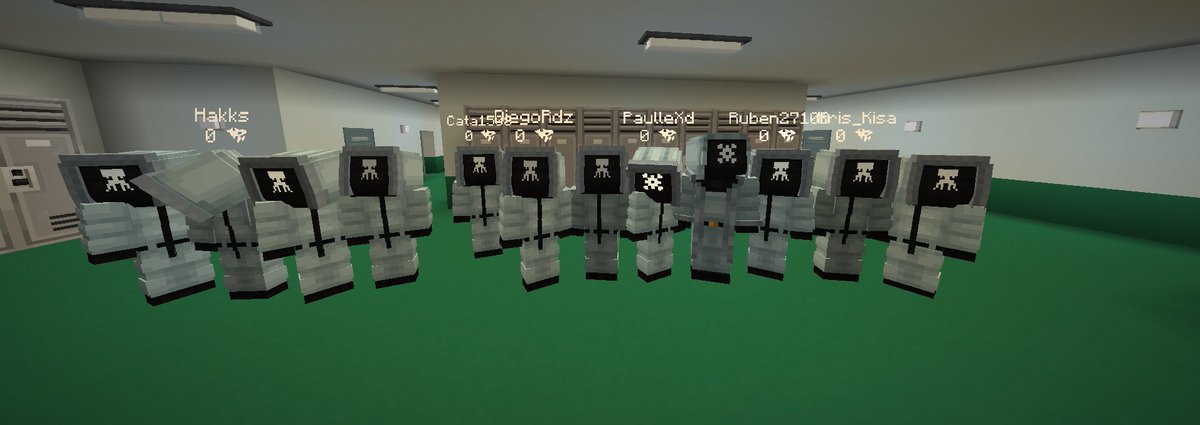 Este año nos tocó liderar a los guardias a <a href="/Ruben2710/">Ruben2710B</a> y a mi y a pesar de tener pocos días de preparación salió MUY BIEN, TODOS lo hicieron MUY bien y agradezco el compromiso que pusieron ❤️
<a href="/Blazytoz/">Blazytoz</a> <a href="/H4kks/">Hakks</a> <a href="/A_nqeel/">A_ngeel</a> <a href="/Cata1508/">Cata</a> <a href="/KisaCris_/">Kisa</a> <a href="/DiegoRdz_Build/">DiegoRdz</a> los tqm

#Squidcraftgames3