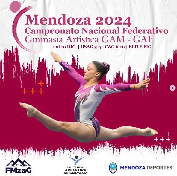 Mendoza será sede del encuentro más importante de gimnasia artística en Argentina 🤸🏼‍♀️🇦🇷

 Del 1 al 10 de diciembre llega el Torneo Nacional Federativo 2024, con la presencia de la Selección Argentina y la participación de más de 2.700 gimnastas.

mendoza.gov.ar/prensa/mendoza…