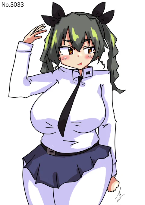 [おいっす!アンチョビ]#1日1ドゥーチェ 