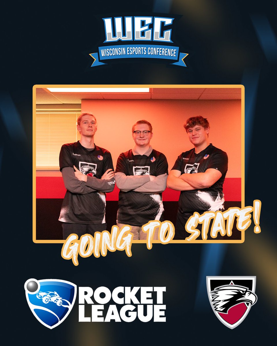 What a weekend! After losing to WCTC Varsity 1 0-4 and then beating WCTC Varsity 2 4-0 yesterday, the Eagles faced off against WCTC Varsity 1 again today to bring home the Victory 4-1 and earned a trip to the State Finals! 

GG's and what a series today!