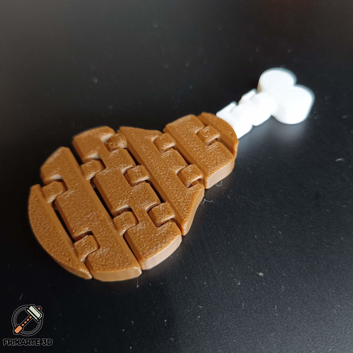 Frikarte3D's tweet photo. ๐๐ทGobble up some fun this Thanksgiving with the 3D Flexi Turkey Leg! Add a festive twist to your celebration with this interactive & playful design. Ready to download, 3D print & enjoy! ๐ทhttps://t.co/2VWJUNzjcG #Thanksgiving3D #TurkeyFun @Cults3D https://t.co/6qPRbbP3XN