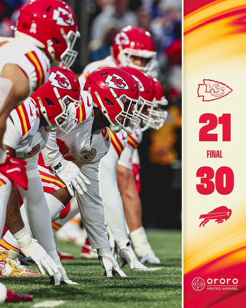 Chiefs's tweet photo. Final from Buffalo. We head to Carolina 9-1. https://t.co/c5TTMYzMzh