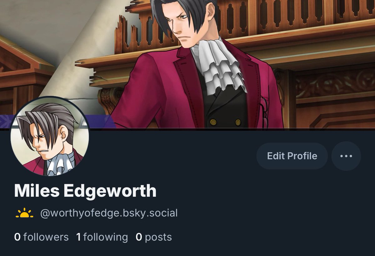 Miles Edgeworth tweet media