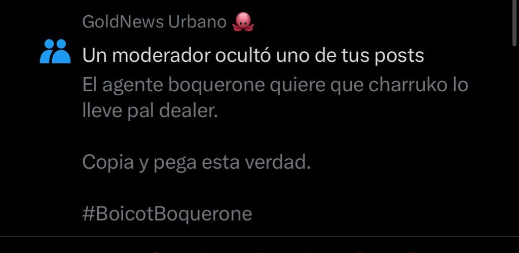 SyrupDrip27's tweet photo. #BoicotBoquerone https://t.co/I0NIgtDbhz