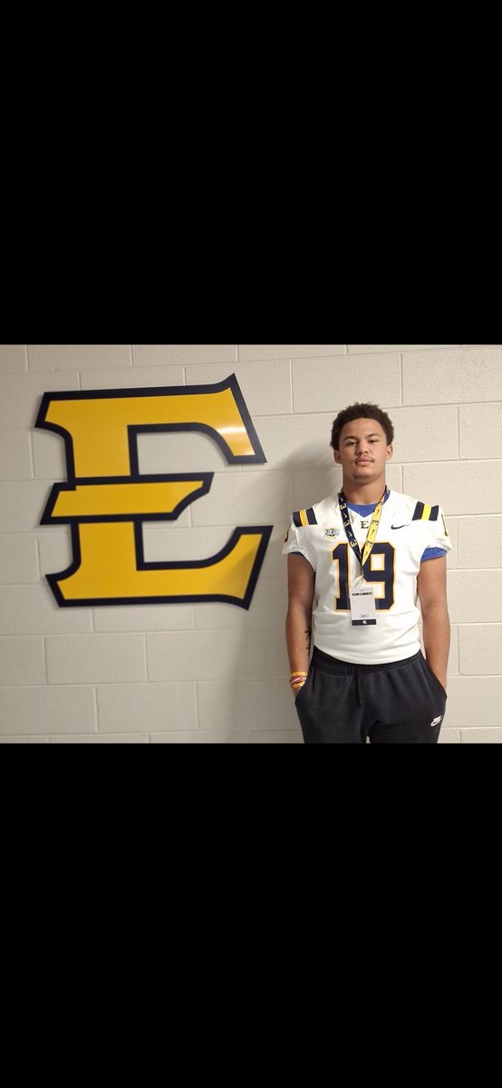 Gage Lee |RB/OLB C/o 2025 (@19gagelee) on Twitter photo Had a great time at <a href="/ETSUFootball/">ETSU Football</a> game day visit.This is an awesome place, felt like home, mom was even on her feet cheering.THANK YOU Coaches for your time <a href="/CoachTreLamb9/">Tre Lamb</a>. I love what your doing with the program. <a href="/ReardonCoach/">Josh Reardon</a> <a href="/jscelfo66/">Coach Joe Scelfo</a> <a href="/CoachjayhGraham/">JAY GRAHAM</a> <a href="/kwolthausen/">Kevin Wolthausen</a> Had a great time at <a href="/ETSUFootball/">ETSU Football</a> game day visit.This is an awesome place, felt like home, mom was even on her feet cheering.THANK YOU Coaches for your time <a href="/CoachTreLamb9/">Tre Lamb</a>. I love what your doing with the program. <a href="/ReardonCoach/">Josh Reardon</a> <a href="/jscelfo66/">Coach Joe Scelfo</a> <a href="/CoachjayhGraham/">JAY GRAHAM</a> <a href="/kwolthausen/">Kevin Wolthausen</a>