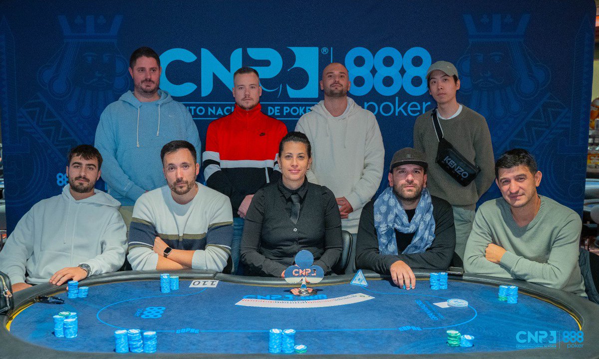 CNP® Poker (@cnp_poker) on Twitter photo 🌟¡Mesa final del Win the Button en la Gran Final del #CNP888! 💶👤 3.130€ para el ganador. ¡Qué empiece la acción, a por el trébol! ♣️
<a href="/888pokerSpain/">888poker España</a> <a href="/granmadridpoker/">Gran Madrid Poker</a> <a href="/LAROUSH_Events/">LAROUSH EVENTS®</a> 🌟¡Mesa final del Win the Button en la Gran Final del #CNP888! 💶👤 3.130€ para el ganador. ¡Qué empiece la acción, a por el trébol! ♣️
<a href="/888pokerSpain/">888poker España</a> <a href="/granmadridpoker/">Gran Madrid Poker</a> <a href="/LAROUSH_Events/">LAROUSH EVENTS®</a>