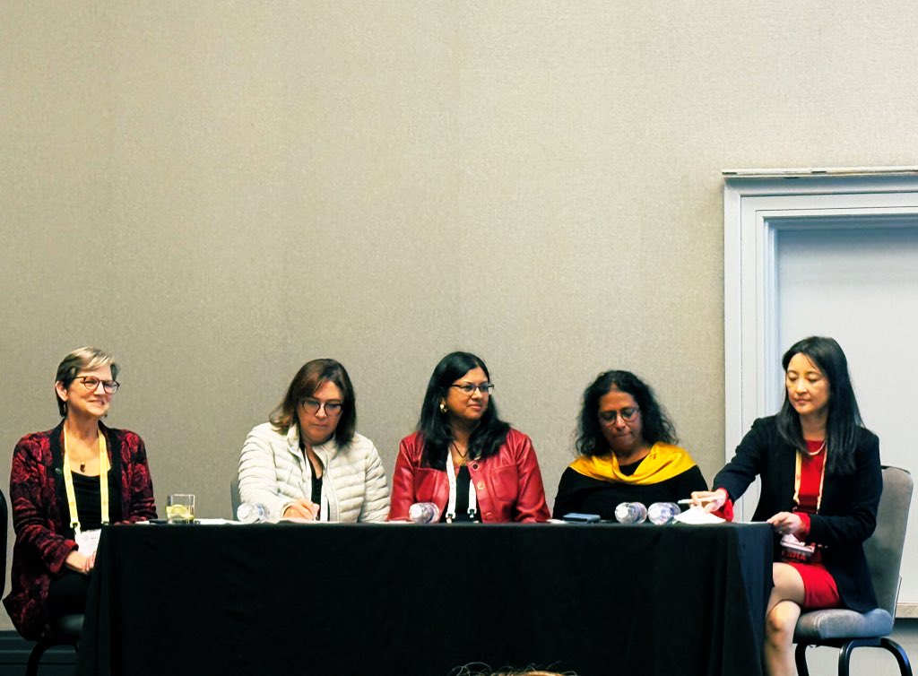 Shayan Mohammadmoradi, MS, PhD (@moradishayan) on Twitter photo Empowering Women in Science & Medicine starts with institutional support. While progress has been made, unique challenges and disparities remain. Honored and inspired to be in this session.
#AHA24
<a href="/atvbwlc/">ATVBWLC</a> <a href="/atvbahajournals/">ATVB: An AHA Journal</a> <a href="/EbruErbayMDPhD/">Ebru Erbay</a> <a href="/MaAlfaidi/">Mabruka Alfaidi, Associ. Director Trans. Res @CHVR</a> <a href="/ArcSuellen/">Suellen D`Arc Oliveira</a> <a href="/SabbRob/">Sabrina Robichaud👩🏻🔬</a> Empowering Women in Science & Medicine starts with institutional support. While progress has been made, unique challenges and disparities remain. Honored and inspired to be in this session.
#AHA24
<a href="/atvbwlc/">ATVBWLC</a> <a href="/atvbahajournals/">ATVB: An AHA Journal</a> <a href="/EbruErbayMDPhD/">Ebru Erbay</a> <a href="/MaAlfaidi/">Mabruka Alfaidi, Associ. Director Trans. Res @CHVR</a> <a href="/ArcSuellen/">Suellen D`Arc Oliveira</a> <a href="/SabbRob/">Sabrina Robichaud👩🏻🔬</a>