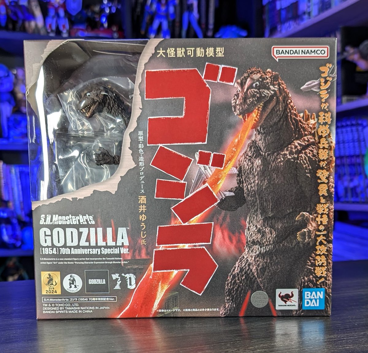 ✨Just Release and in Stock✨ S.H.MonsterArts GODZILLA (1954) 70th 
