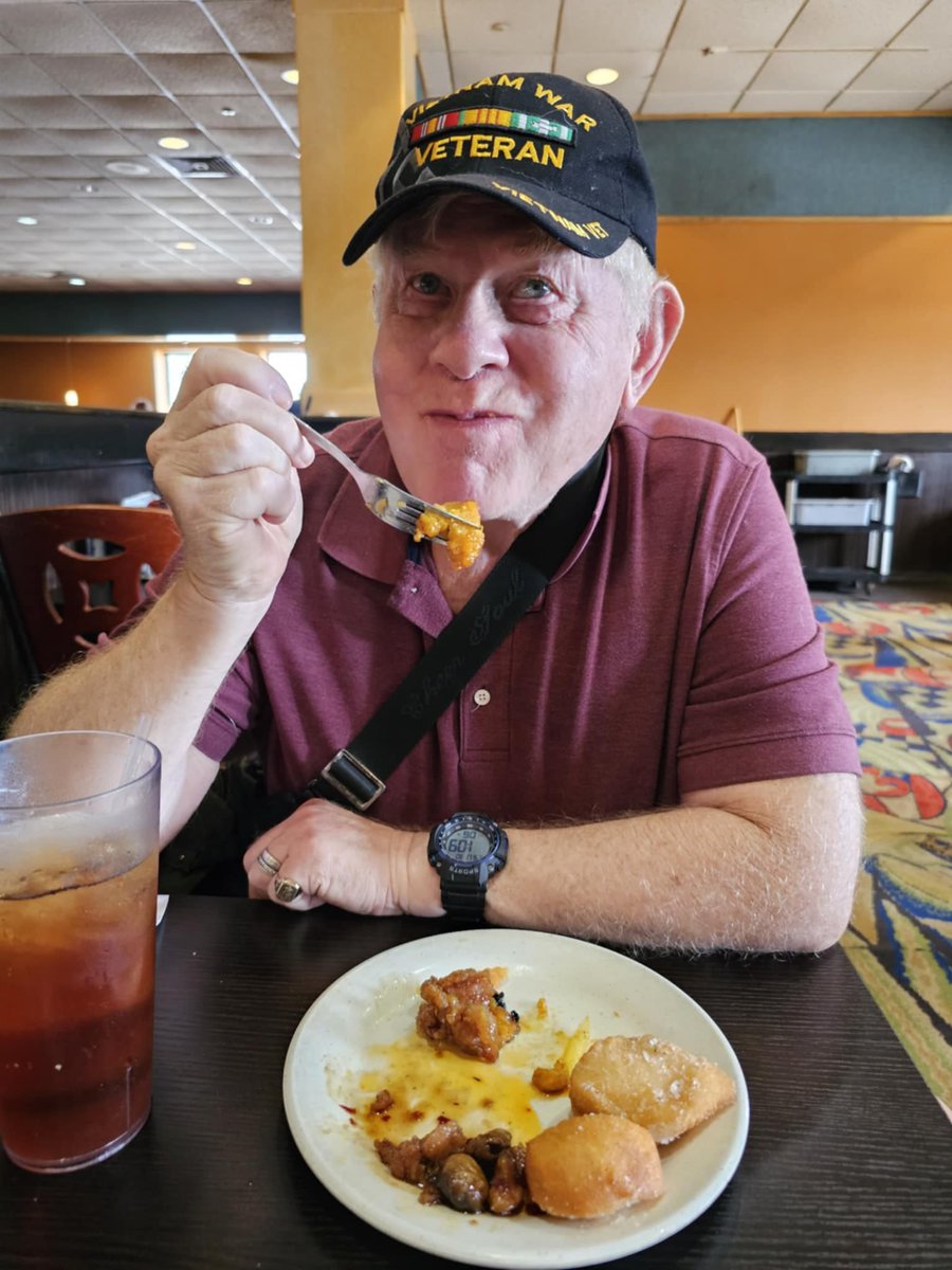 I'm enjoying my breakfast