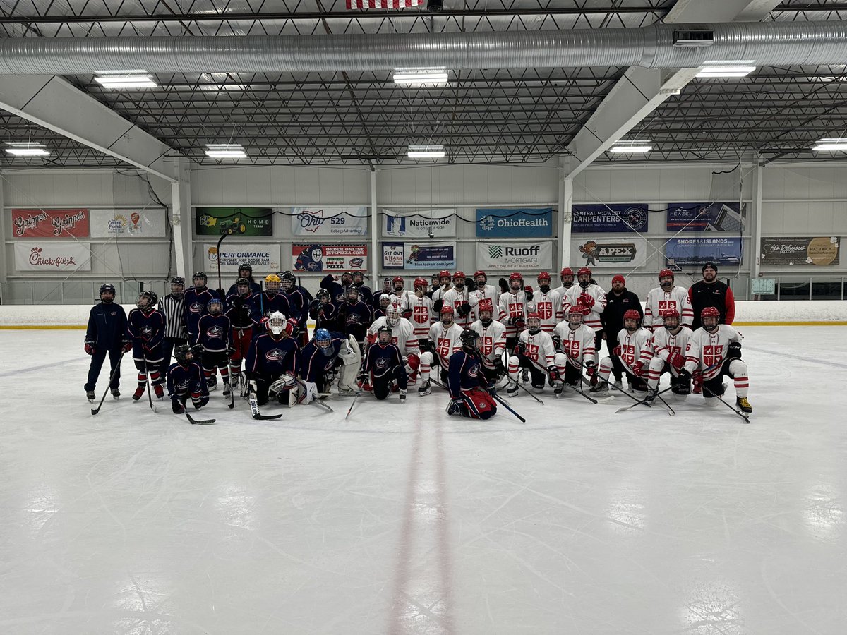Huge thanks to <a href="/stcharleshockey/">St. Charles Hockey</a> for an awesome scrimmage with <a href="/SpecialHockeyOH/">CBJSpecialHockey</a> this Saturday!  We are grateful for the incredible support from this awesome program every week.  Good luck this season!!  #HockeyIsForEveryone <a href="/BlueJacketsNHL/">Columbus Blue Jackets</a> <a href="/CBJGivesBack/">CBJ Gives Back</a> <a href="/CCYHAHockey/">CCYHA</a>