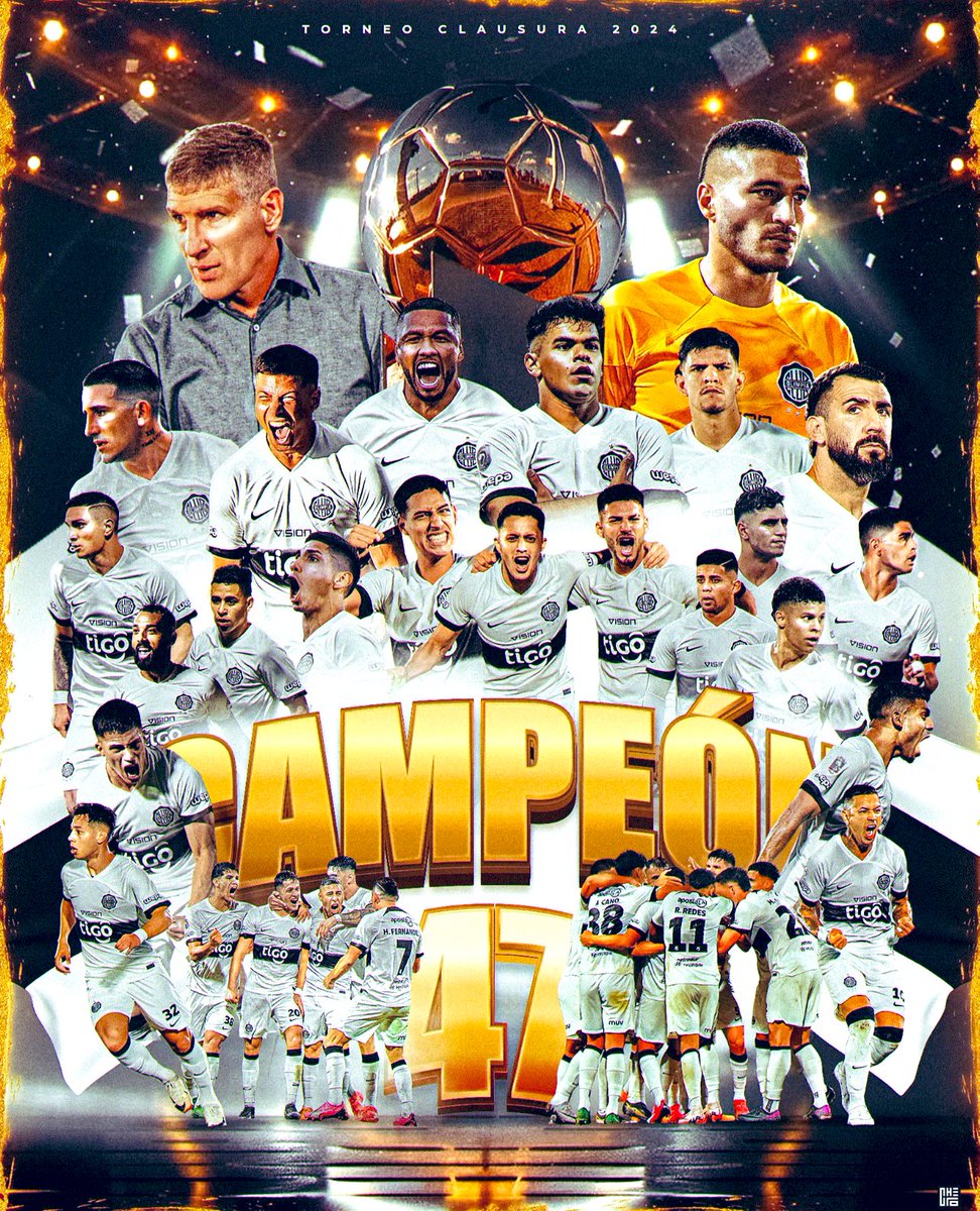 Felicitaciones a mi querido Olimpia por un nuevo campeonato 👏👏 #Grandetitan