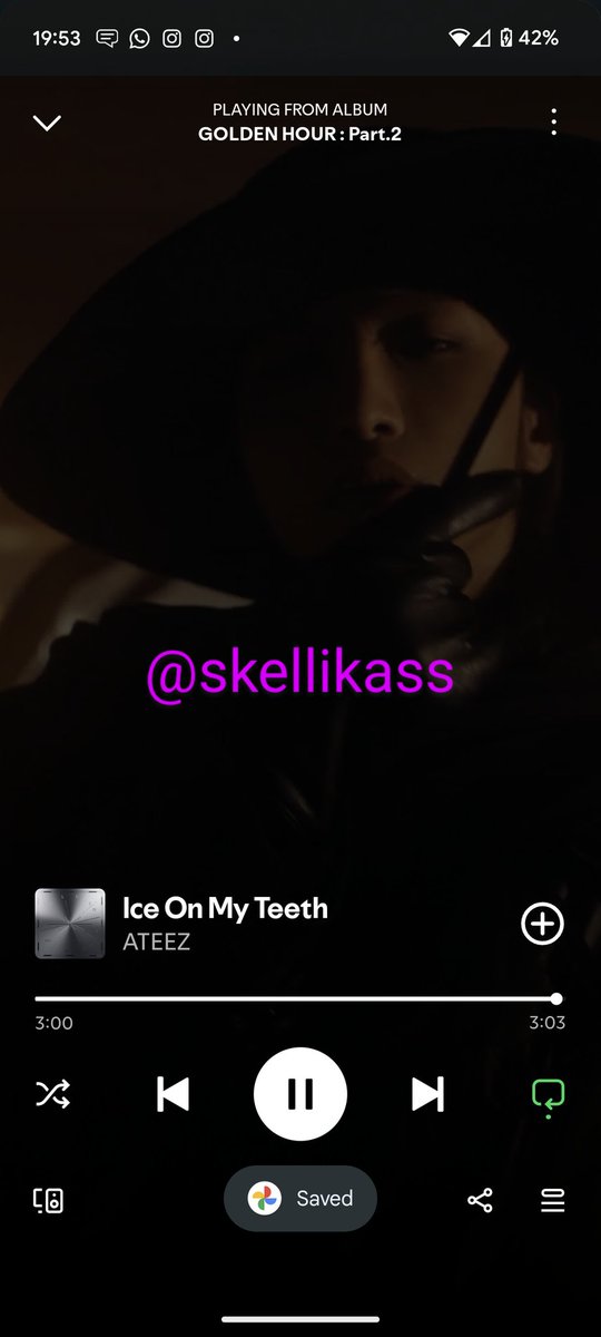 skelliKass's tweet photo. #ATEEZ #에이티즈 #GOLDENHOUR #GOLDENHOUR_Part2 #IceOnMTeeth #우리_스트리밍_어때 https://t.co/dYrEco7Z1o