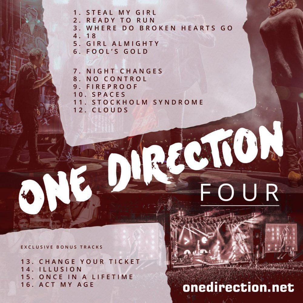 One Direction released their fourth album “FOUR” ten years ago!