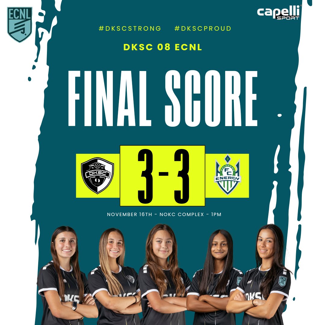 DKSC 08g ECNL (@dksc_08_ecnl) on Twitter photo Tough battle against a tough team. #DKSCSTRONG #DKSCPROUD
⚽️ <a href="/KelseyPujol2027/">Kelsey Pujol</a>
⚽️ <a href="/madisoneriley/">Madison Riley</a>
⚽️ <a href="/AudreyGilbert08/">Audrey Gilbert</a>
🅰️🅰️ <a href="/kayleerivs14/">Kaylee Rivera</a>
🅰️ <a href="/NeeraliKapadia/">Neerali Kapadia</a>
<a href="/DKSC_official/">D'Feeters Kicks Soccer Club</a> <a href="/ECNLgirls/">ECNL Girls</a> <a href="/ImCollegeSoccer/">College Soccer Truth ™</a> <a href="/ImYouthSoccer/">ECNL/GA/Recruiting/College Soccer</a> <a href="/PrepSoccerTX/">Prep Soccer Texas</a> <a href="/TopDrawerSoccer/">TopDrawerSoccer</a> <a href="/JorgeHervert8/">Jorge Hervert</a> Tough battle against a tough team. #DKSCSTRONG #DKSCPROUD
⚽️ <a href="/KelseyPujol2027/">Kelsey Pujol</a>
⚽️ <a href="/madisoneriley/">Madison Riley</a>
⚽️ <a href="/AudreyGilbert08/">Audrey Gilbert</a>
🅰️🅰️ <a href="/kayleerivs14/">Kaylee Rivera</a>
🅰️ <a href="/NeeraliKapadia/">Neerali Kapadia</a>
<a href="/DKSC_official/">D'Feeters Kicks Soccer Club</a> <a href="/ECNLgirls/">ECNL Girls</a> <a href="/ImCollegeSoccer/">College Soccer Truth ™</a> <a href="/ImYouthSoccer/">ECNL/GA/Recruiting/College Soccer</a> <a href="/PrepSoccerTX/">Prep Soccer Texas</a> <a href="/TopDrawerSoccer/">TopDrawerSoccer</a> <a href="/JorgeHervert8/">Jorge Hervert</a>