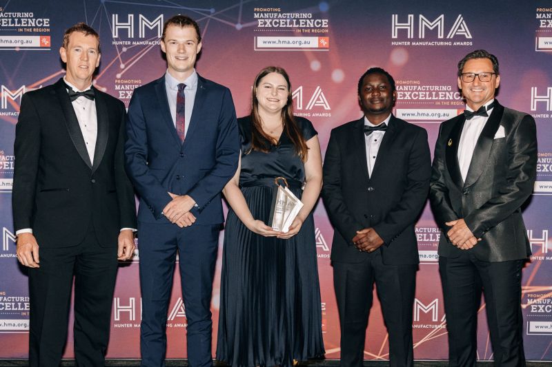 saphiengineer's tweet photo. Excited to announce that SAPHI has been awarded 𝗘𝘅𝗰𝗲𝗹𝗹𝗲𝗻𝗰𝗲 𝗶𝗻 𝗜𝗻𝗻𝗼𝘃𝗮𝘁𝗶𝗼𝗻 at the Hunter Manufacturing Awards! A big congratulations to all the other finalists, and a huge thank you to Newy Digital for capturing this memorable evening!
#Innovation #SAPHI https://t.co/JbLG9JKTkB