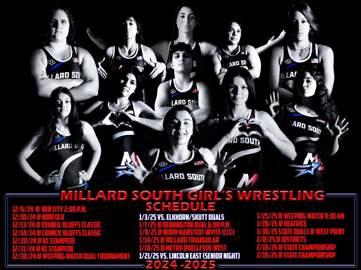 MSGirlsWrestle's tweet photo. Season starts tomorrow! Let’s gooooo! https://t.co/oTt7YfzjX6