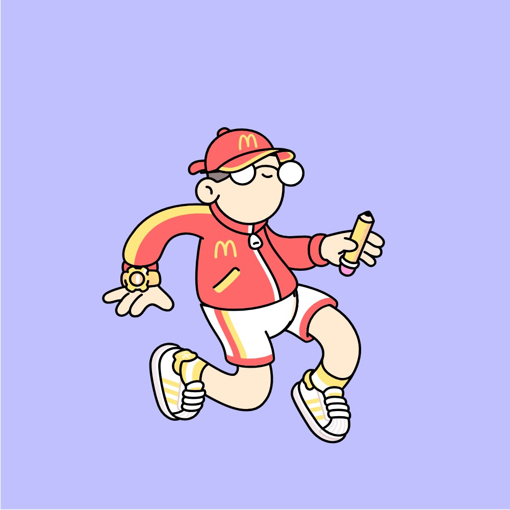 Harry Lee (@harrycylee) on Twitter photo Just started my 1st day at <a href="/McDonalds/">McDonald's</a> and ready to take your McCafé order in Doodleverse despite missing warmup pants in my new hire starter kit from HR 😅 Just started my 1st day at <a href="/McDonalds/">McDonald's</a> and ready to take your McCafé order in Doodleverse despite missing warmup pants in my new hire starter kit from HR 😅