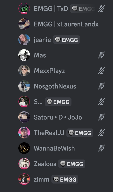 When I had to take two screenshots to fit everyone!

Come on out to the <a href="/EasternMediaGG/">EMGG</a> COMMUNITY MEETING!! 

WE GIVE YALL ALL THE UPDATES!! 
discord.gg/easternmediagg