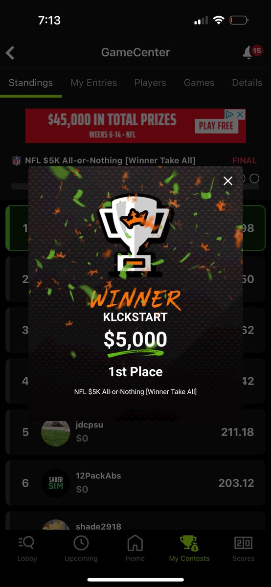 KlckStart's tweet photo. @StokasticHOF let’s gooo took down the 5k winner take all! S/o to stokastic! https://t.co/GF8TaZmcVR