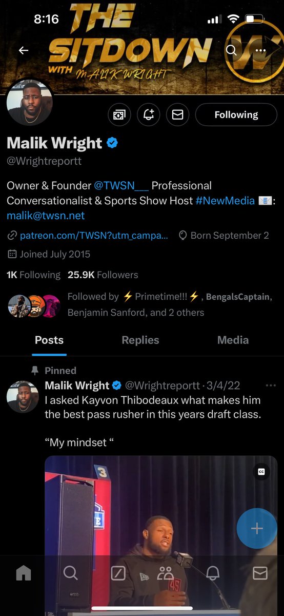 samc9225's tweet photo. @Wrightreportt Whodey! https://t.co/6NkCnljpyG