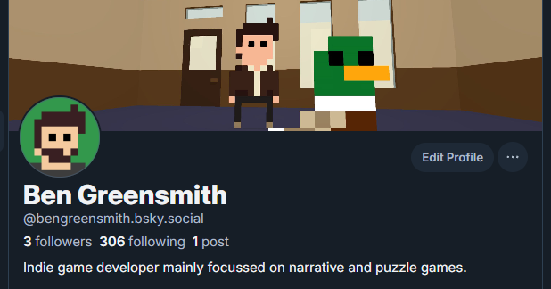 I'm over here as well by the way 👀