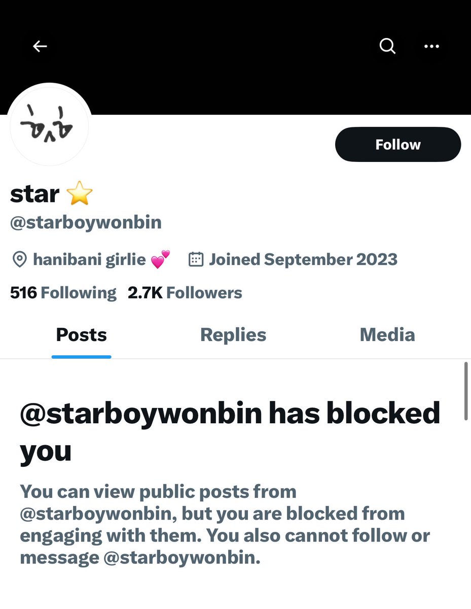 STARWONBIN BLOCKED ME??? WHAT DID I DOOOOOO