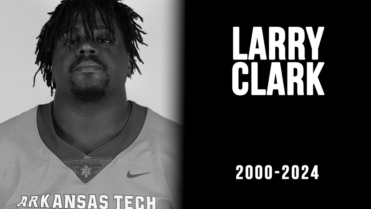 We  are saddened by the passing of former Wonder Boys football player,  Larry Clark, who played offensive line from 2018-2022. We join @ATUFOOTBALL in placing Larry and his family in our thoughts and  prayers #ForeverAWonderBoy