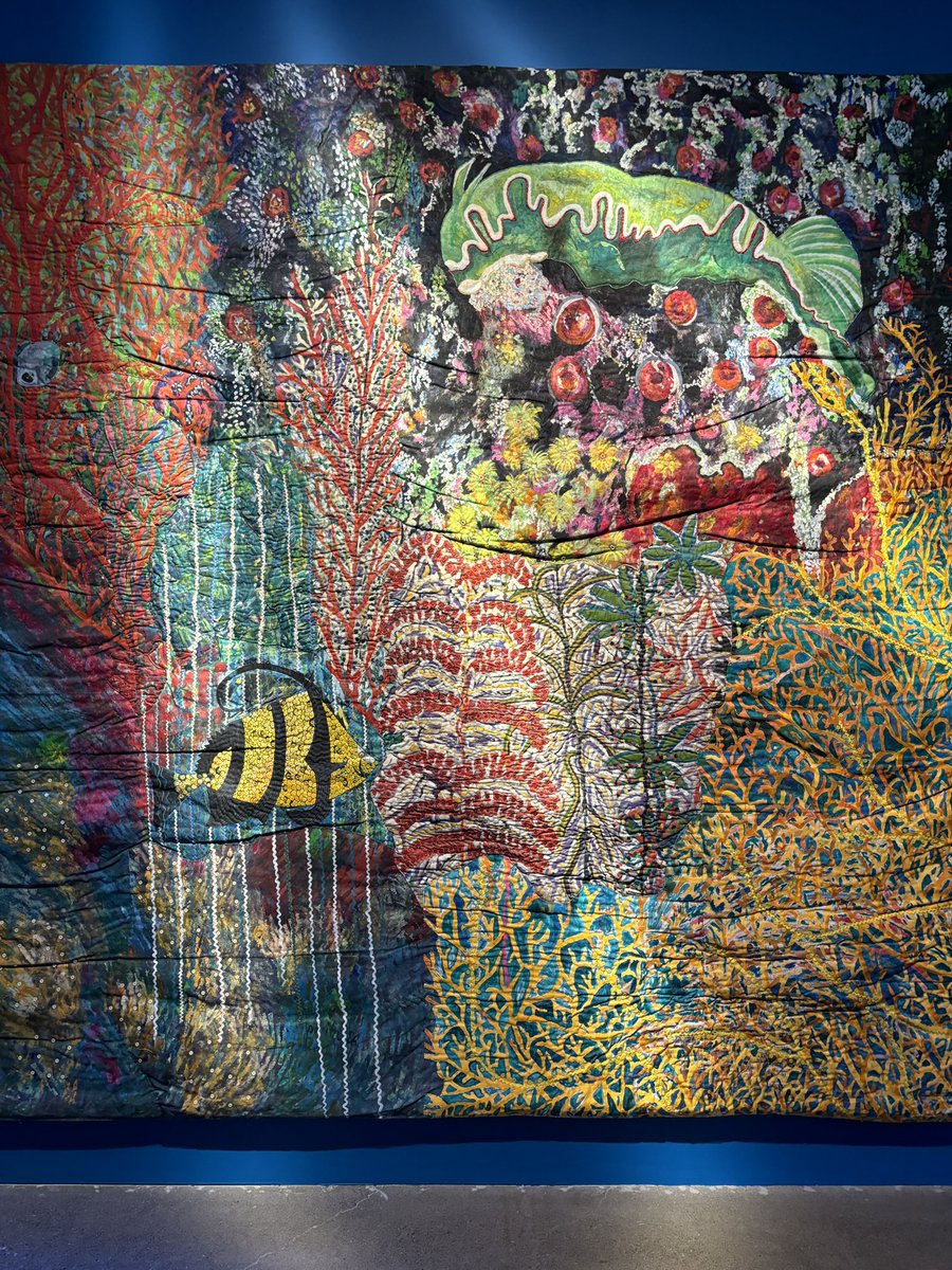 Wow, Pacita Abad’s coral reef artwork at the Ontario Art Gallery was just amazing (her other pieces are amazing too but I really connected with the reefs)