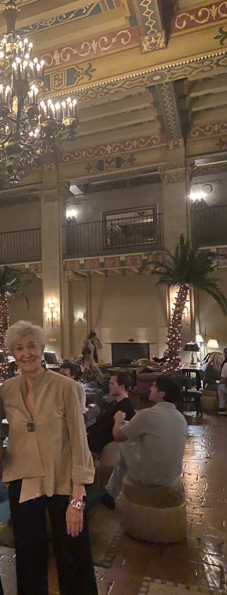 Attended an event last night at the beautiful Hollywood Roosevelt Hotel in the same room where the First Academy Awards were presented.