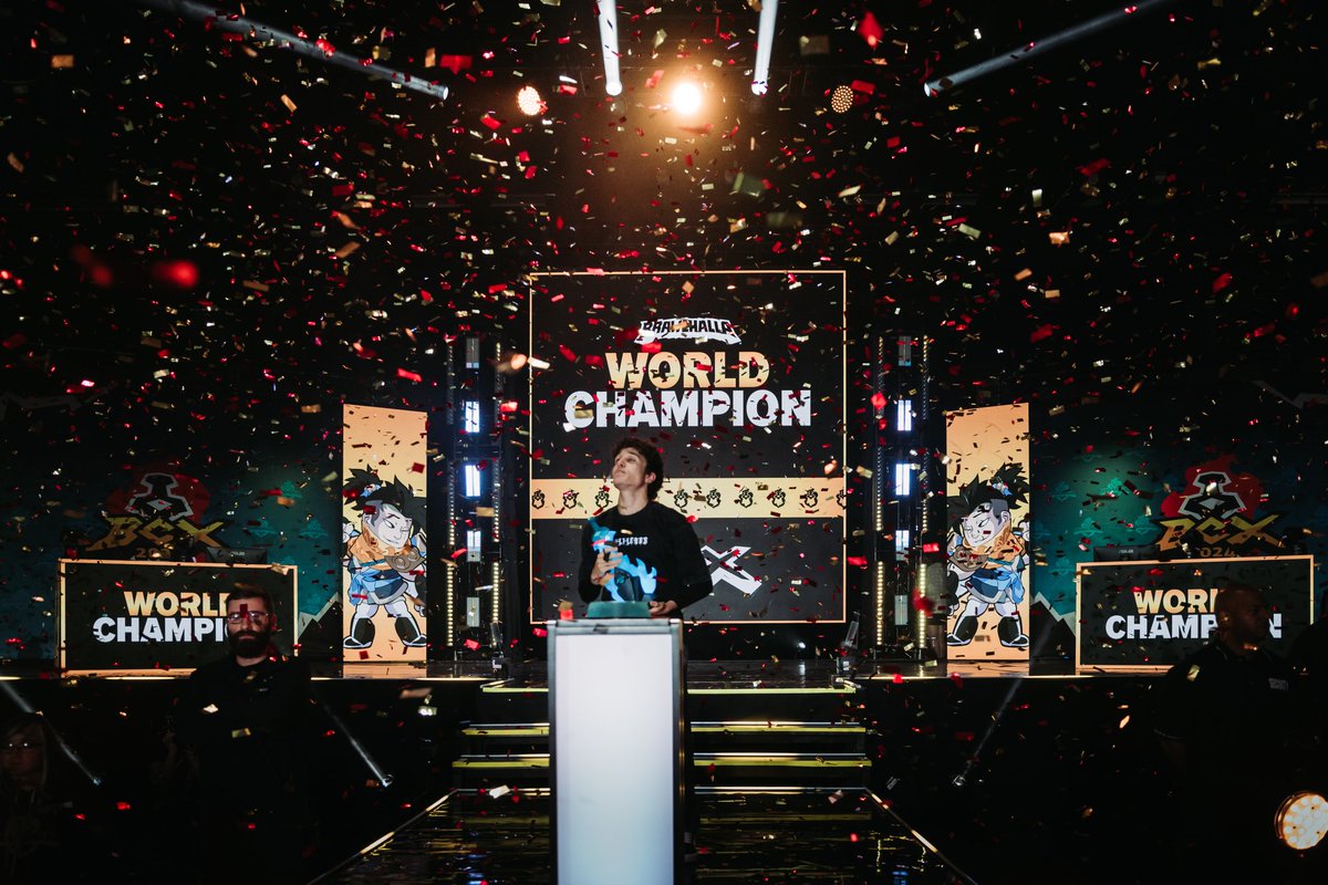 A 6-0 in the Grand Final, <a href="/yuzBH/">KD | yüz</a> is now a back to back World Champion! #BCX2024